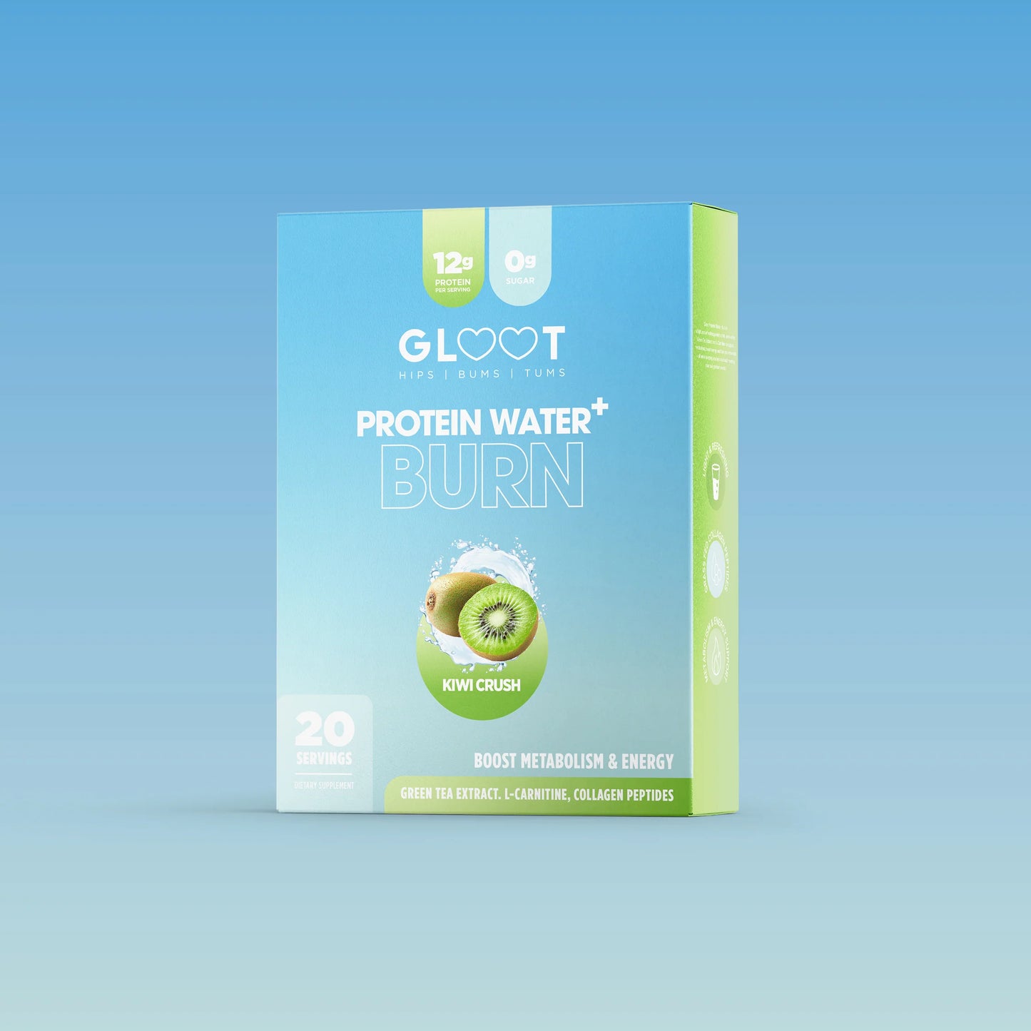GLOOT Protein Water+ Burn