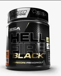 SSA Hellfire Black 325g Pre Workout